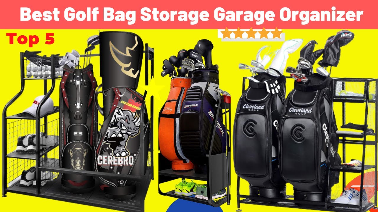 Top 5 Best Golf Bag Storage Garage Organizer Expert Review 2021 Best