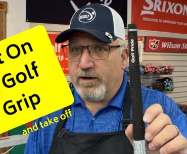 How To Put On A Golf Grip 2020