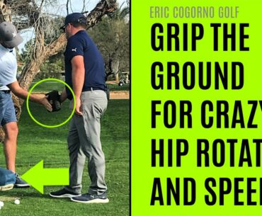 GOLF: Grip The Ground For Crazy Hip Rotation And More Speed