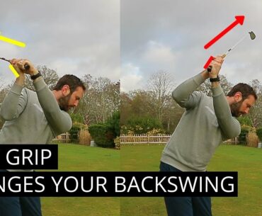 GOLF: HOW GRIP AFFECTS YOUR BACKSWING