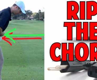 How to Stay In Posture In Your Golf Swing | Rip the Power Chord