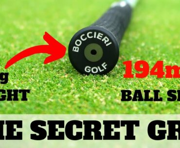 THE SECRET GOLF GRIP - NEW PB 194MPH BALL SPEED