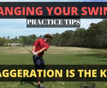 HOW TO PRACTICE WHEN MAKING A SWING CHANGE | Tom Saguto, PGA | SagutoGolf