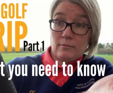 The GOLF GRIP - what you need to know. Part 1