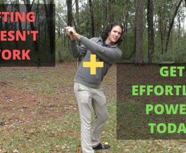 3 Commonly Taught Golf Swing Errors and How to Fix Them - Part II - LIFTING YOUR ARMS