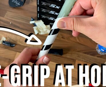 HOW TO RE-GRIP YOUR GOLF CLUBS AT HOME DURING LOCKDOWN! (OR ANYTIME)