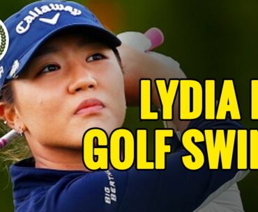 LYDIA KO GOLF SWING SLOW MOTION + DAVID LEADBETTER A SWING