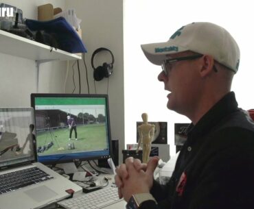 Golf Grip and Over The Top Swing Lesson