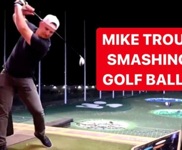MIKE TROUT & CODY BELLINGER DESTROY GOLF BALLS [DOES THE GOLF SWING HURT YOUR BASEBALL SWING?]