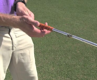 5 minute golf lessons - golf grip