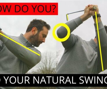 HOW TO FIND YOUR NATURAL GOLF SWING