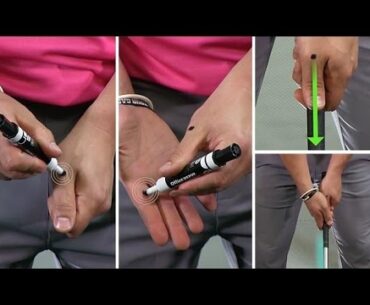How to Grip a Golf Club: "Weaken" grip to cure your hook