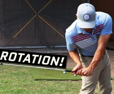 The Best Golf Swing Rotation Drill!