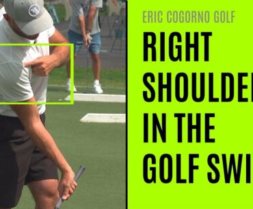 GOLF: How The Right Shoulder Works In The Golf Swing
