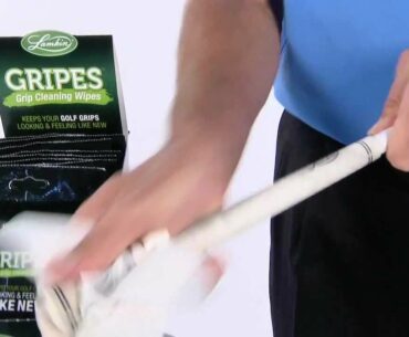 GRIPES Golf Grip Cleaning Wipes