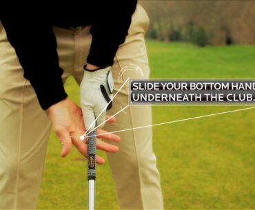 Proper golf grip -  Bottom Hand Strengthening