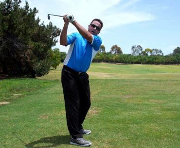 Golf Swing Left Arm Rotation and Lift