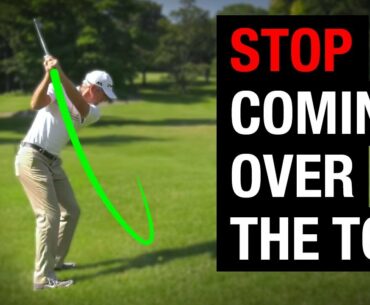 Why You're Coming Over The Top In Your Golf Swing + How To Fix It!
