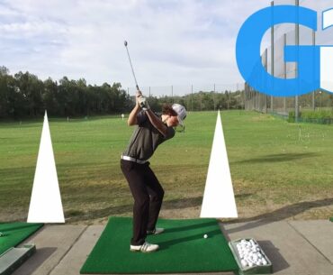 Golf Instruction | Stronger Grip for Lower Ball Flight and More Left in the Golf Swing