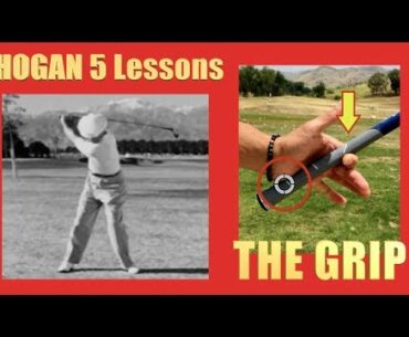 BEN HOGAN 5 LESSONS #1 The Grip