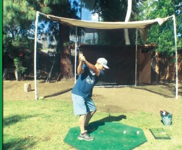 How To Build a Golf Hitting Net || Golf Swing Net