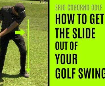 GOLF: How To Get The Slide Out Of Your Golf Swing