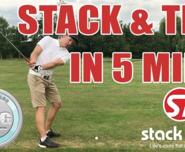 5 mins on the Stack & Tilt golf swing| Golf Tips | Lesson 54