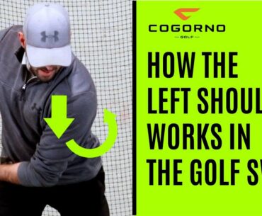 GOLF: How The Left Shoulder Works In The Golf Swing