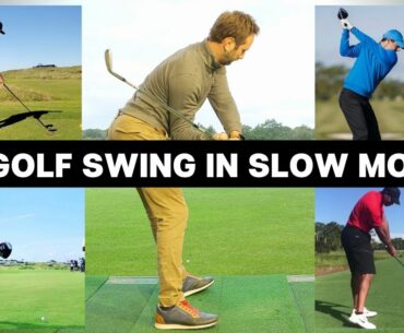 THE MOST IMPORTANT PARTS OF THE GOLF SWING IN SLOW MOTION