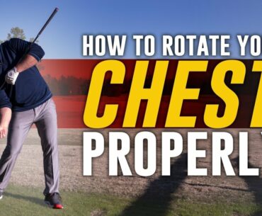 Rotating Your Chest PROPERLY In A Golf Swing 🏌️‍♂️