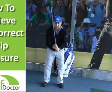 How To Find The Correct Golf Grip Pressure