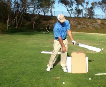 Golf Swing Impact Drill -Spread the Butter for Better Contact