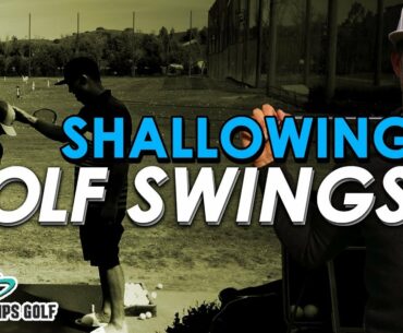 GG's Shallow Golf Swing Tips For DEEP SHOTS