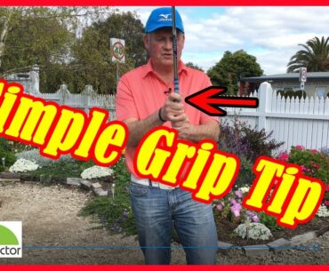 A Quick And Simple Golf Grip Tip