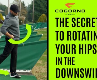 GOLF: The Secret To Rotating Your Hips In The Downswing