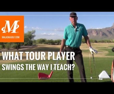 Malaska Golf // What Pro Swings The Way You Teach? - Easy Golf Swing Tips
