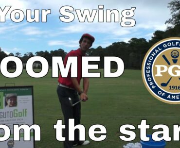 Is Your Golf Swing Doomed from the Start? | Weekly E-Tip #2 | Tom Saguto, PGA | SagutoGolf