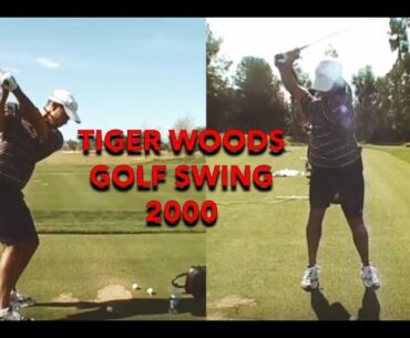 Tiger Woods Golf Swing slow motion 2000