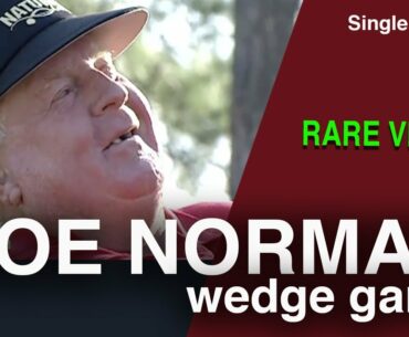 Single Plane Golf Swing - Rare video of short game lessons from legend Moe Norman