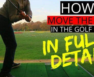 HOW TO MOVE YOUR HIPS IN THE GOLF SWING IN SLOW MOTION AND WITH SIMPLE TIPS TO FOLLOW