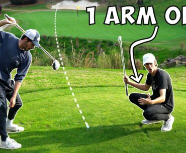 Golfing With Only 1 Arm - Challenge