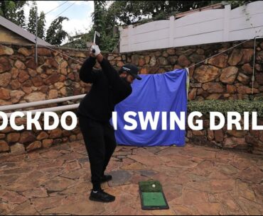 Drills to IMPROVE your GOLF SWING during the #LOCKDOWN