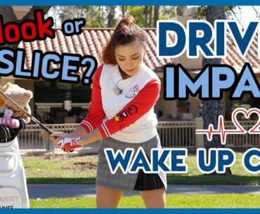 Driver Impact Upgrade [Indoor Golf Tip] | Golf with Aimee
