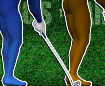 Right Knee Bend In The Golf Swing: Pros vs Ams