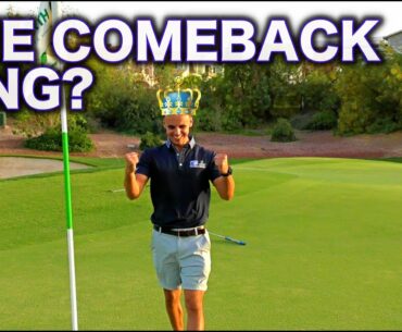 IS THE COMEBACK ON??? | Pro vs Am Golf Match | Part 2