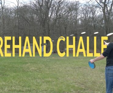 Quarantine Vlog - Simon Lizotte Challenge (Forehand Only)