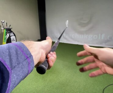 Golf Grip: top of the club connection #golfcoach @nickstarchuk #patreon