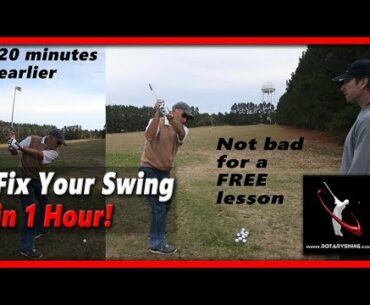 How to Fix Your Entire Golf Swing in 1 Hour - RotarySwing.com