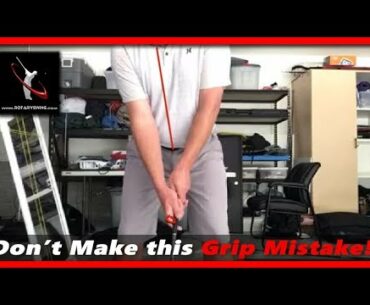 Don't Make This Golf Grip Mistake - It Will Cost You Speed!