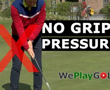 Golf Instruction: With this putting practice you will NEVER grip the putter too tight